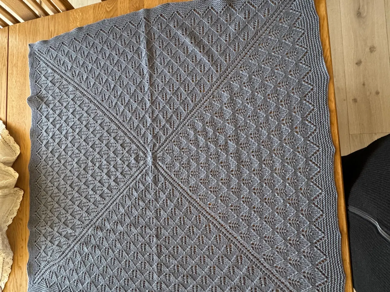 Billede 3 - Baby tæppe blå