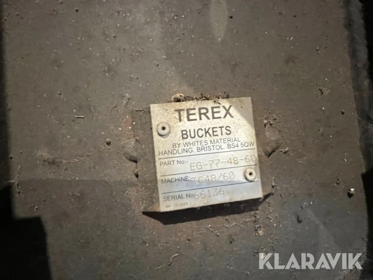 Billede 6 - Skovlsæt Terex TC48/60 - 2 styk