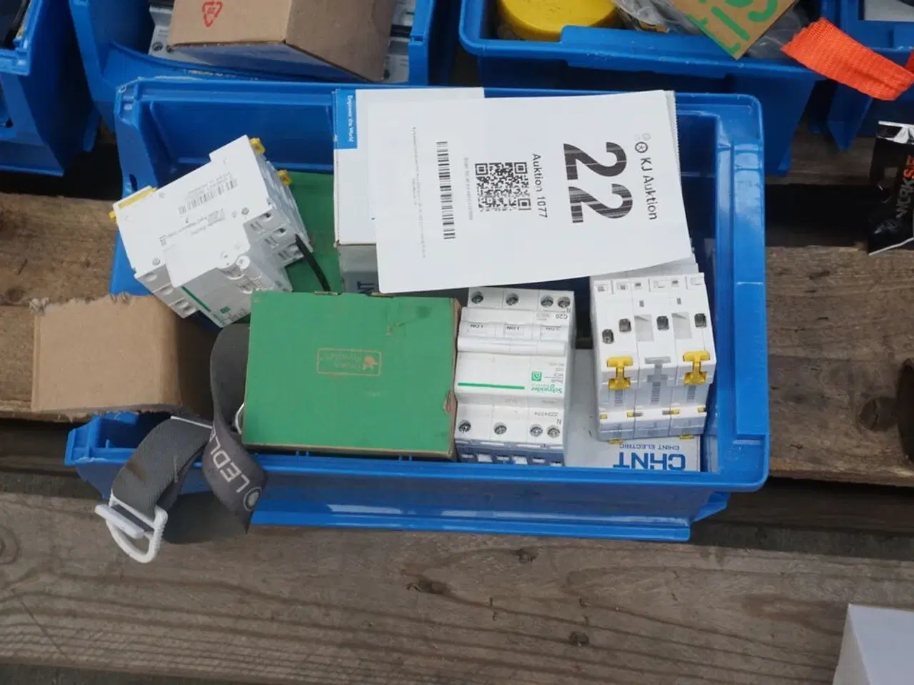 Billede 5 - Palle med elkomponenter