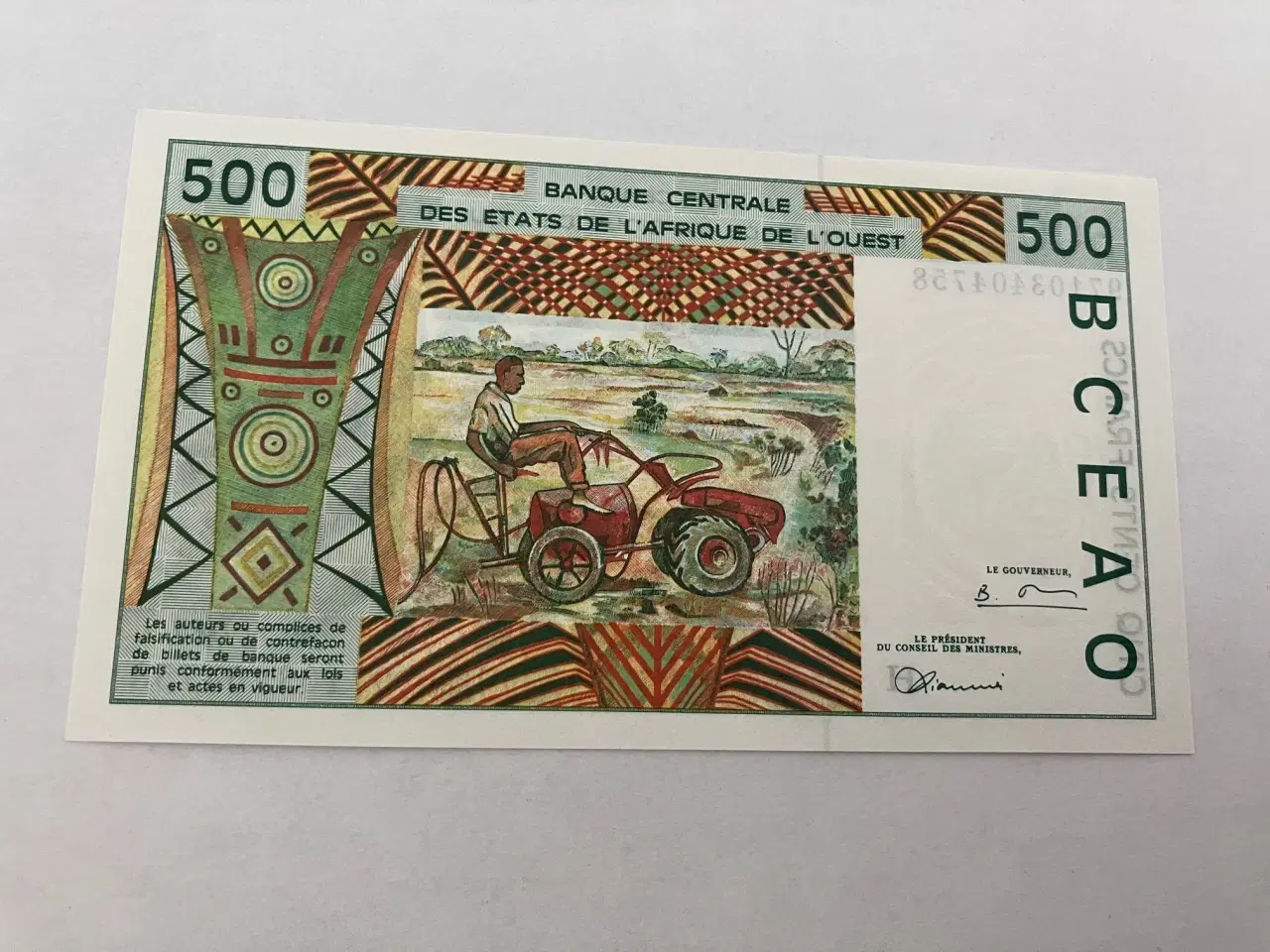 Billede 2 - 500 Francs Central African States