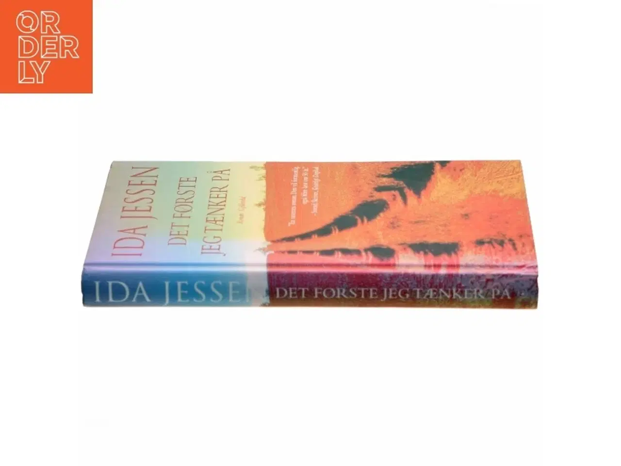 Billede 2 - Det første jeg tænker på : roman af Ida Jessen (f. 1964) (Bog)