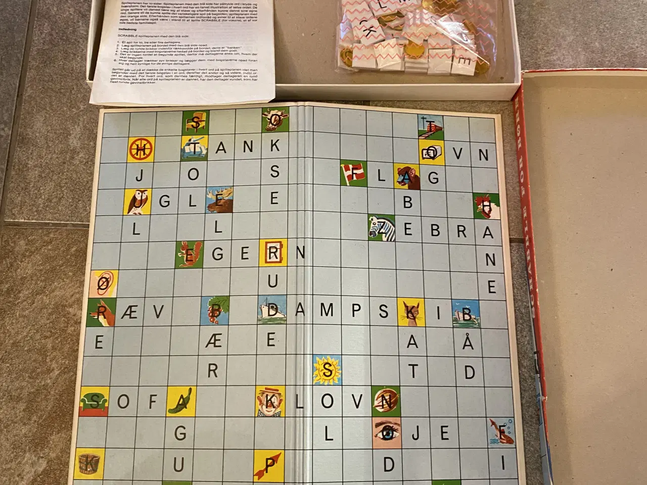 Billede 2 - Scrabble for børn