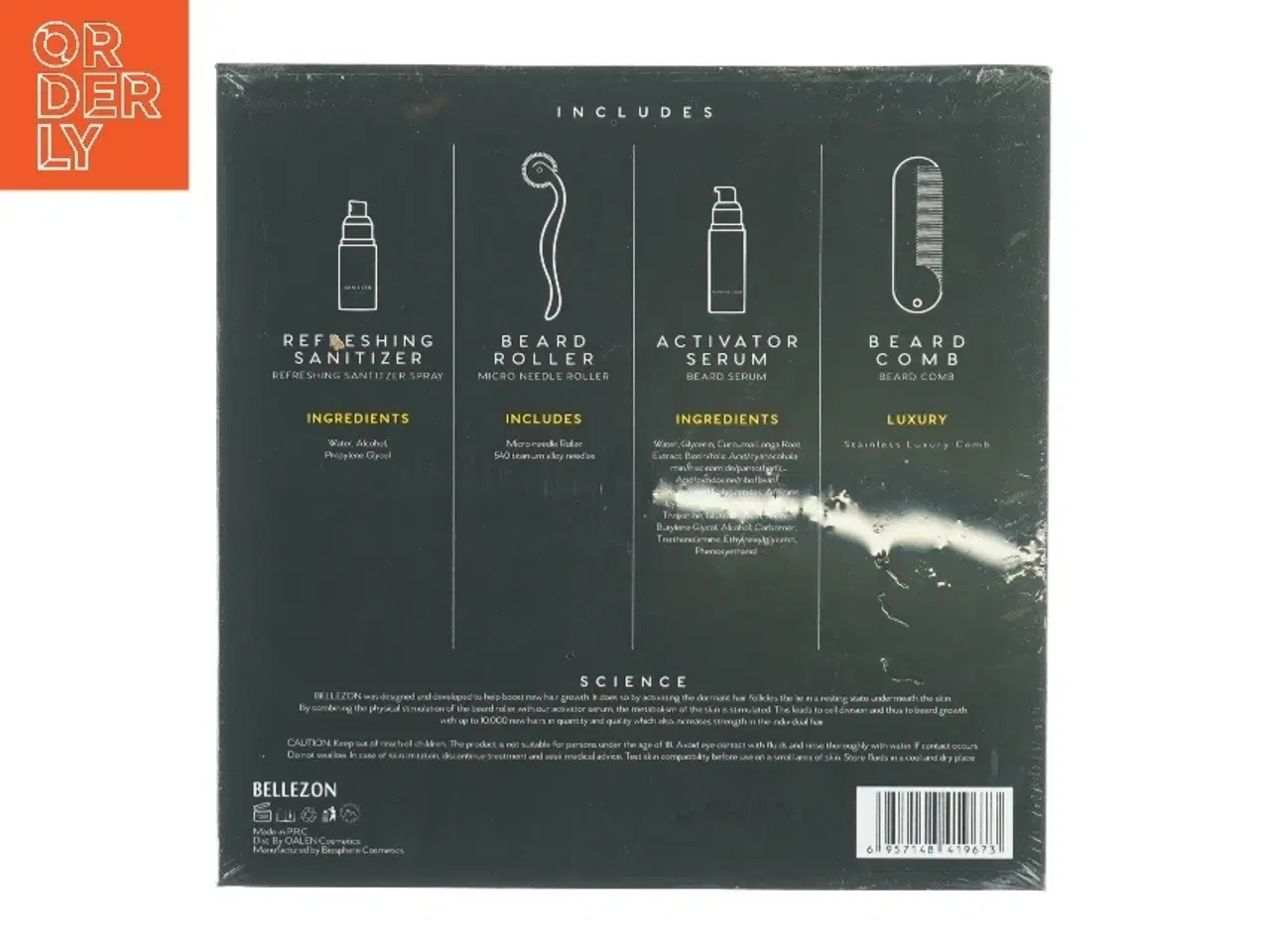 Billede 2 - Beard Grwth kit fra Bellezon (str. 22 x 22 x 5cm)