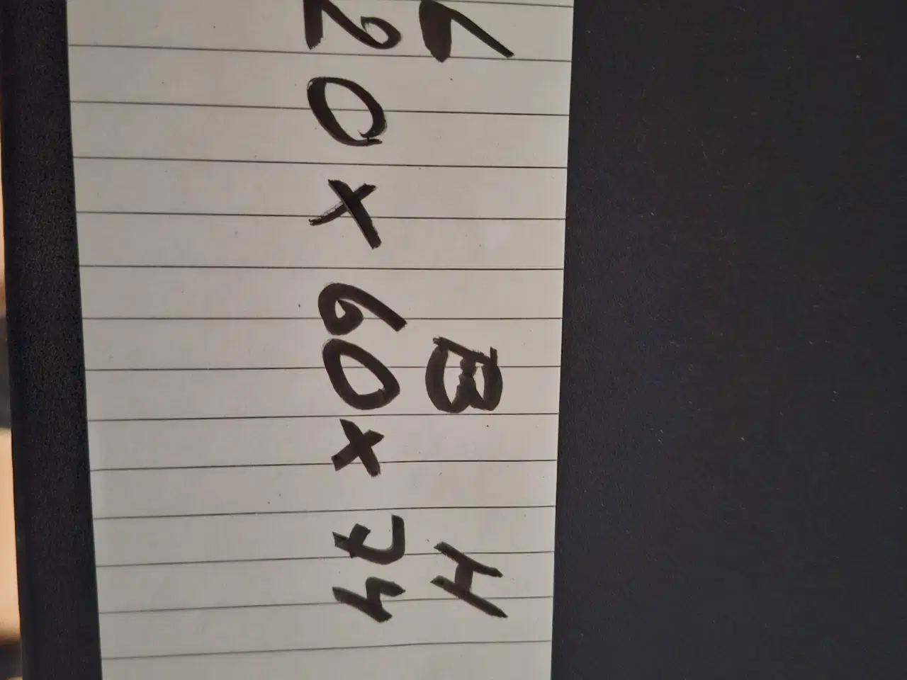 Billede 2 - Computerbord sort plade med alle stel