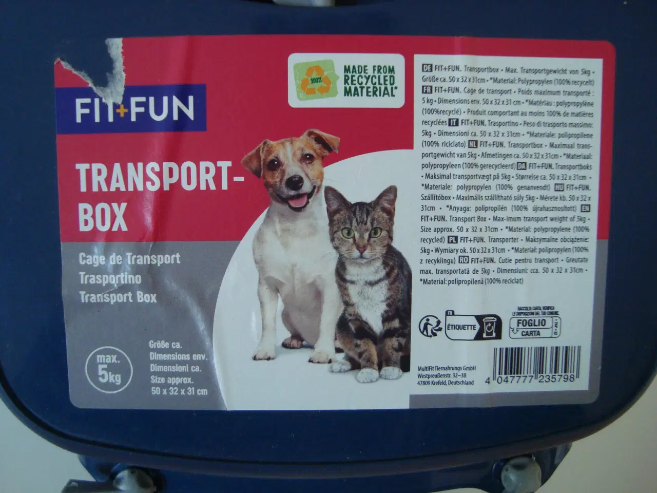 Billede 4 - Transportkasse kat eller hund - Max. 5 kg