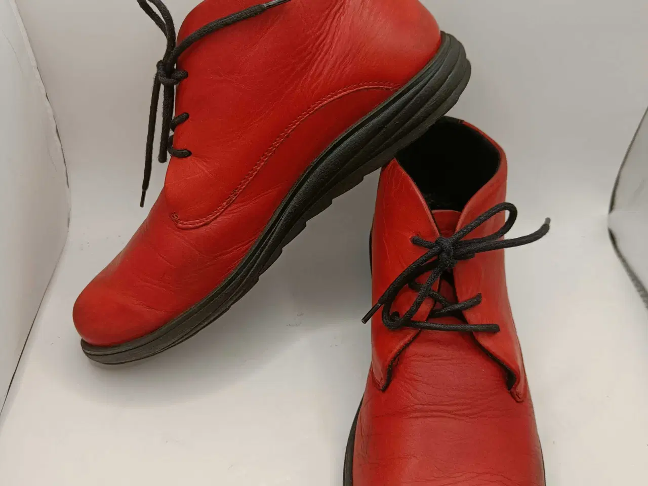 Billede 8 - Romika rød læder støvler 38str