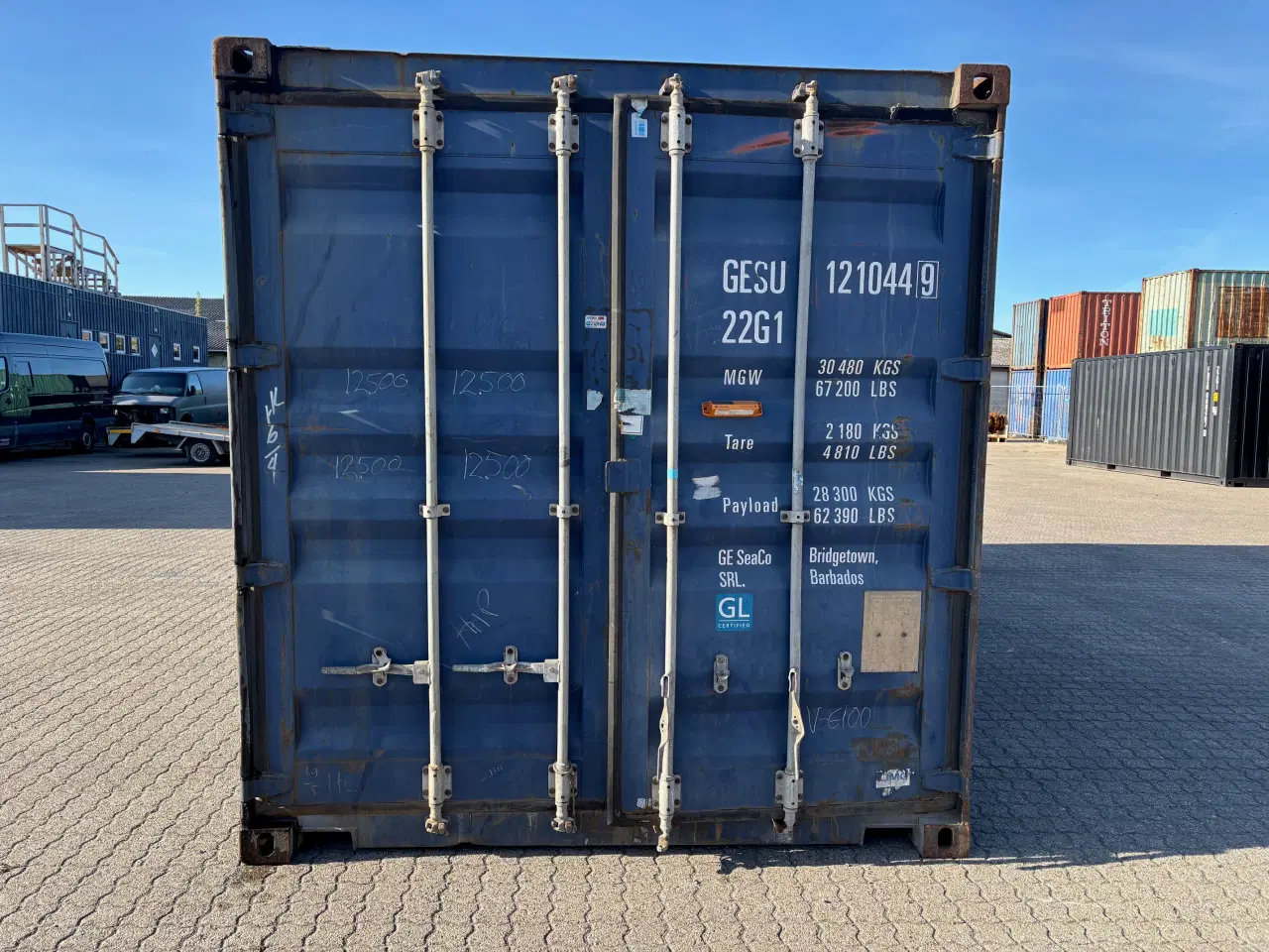 Billede 1 - 20 fods Container- ID: GESU 121044-9