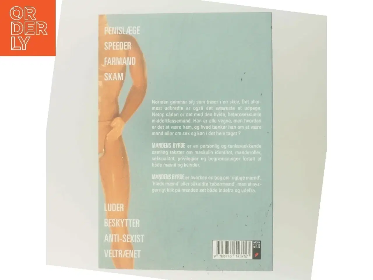 Billede 3 - Mandens byrde : moderne mænd, nye perspektiver af Red. Anders Haahr Rasmussen og Lisa Barfait (Bog)