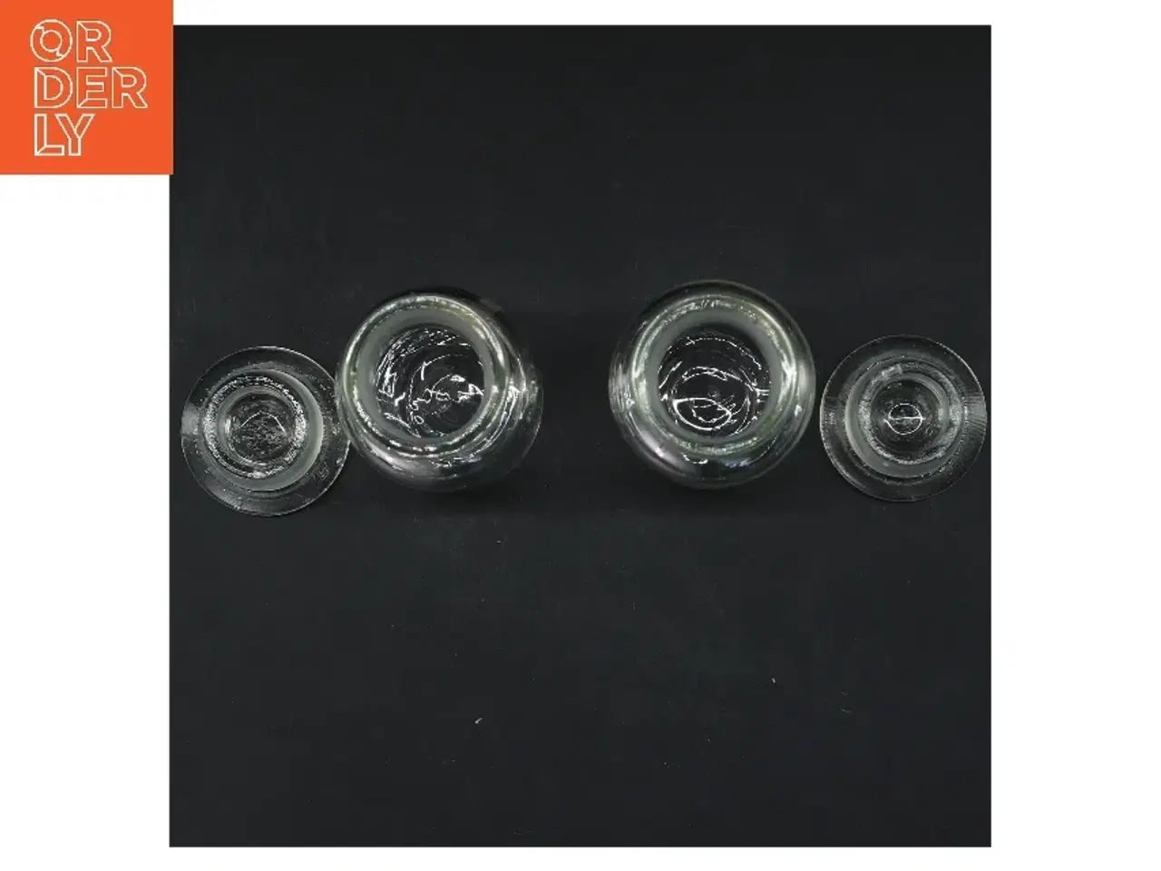 Billede 4 - Glasflasker med låg (str. 11,5 cm)