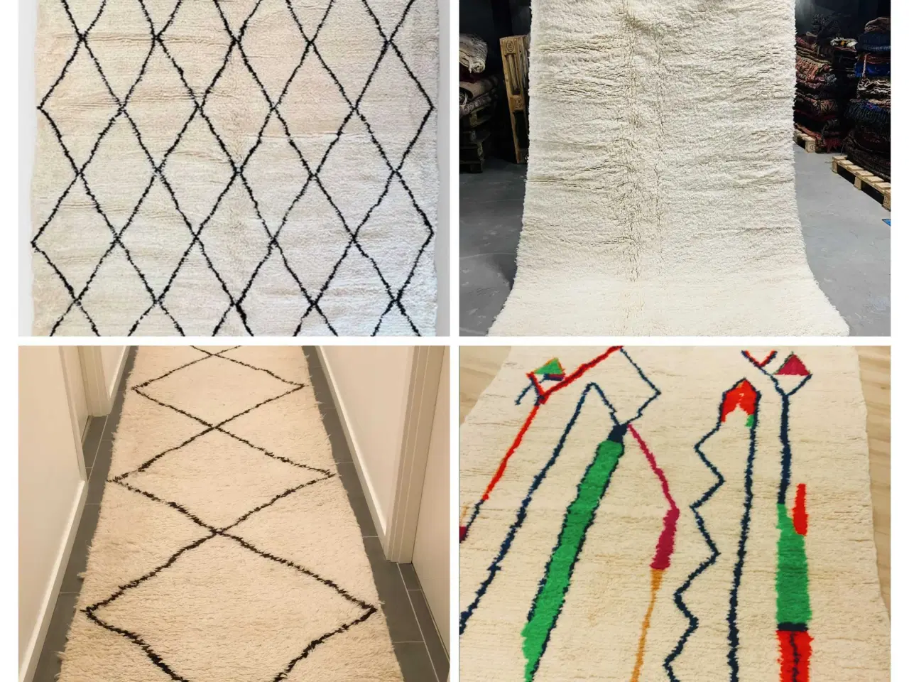 Billede 1 - ÆGTE MAROKKANSK TÆPPE