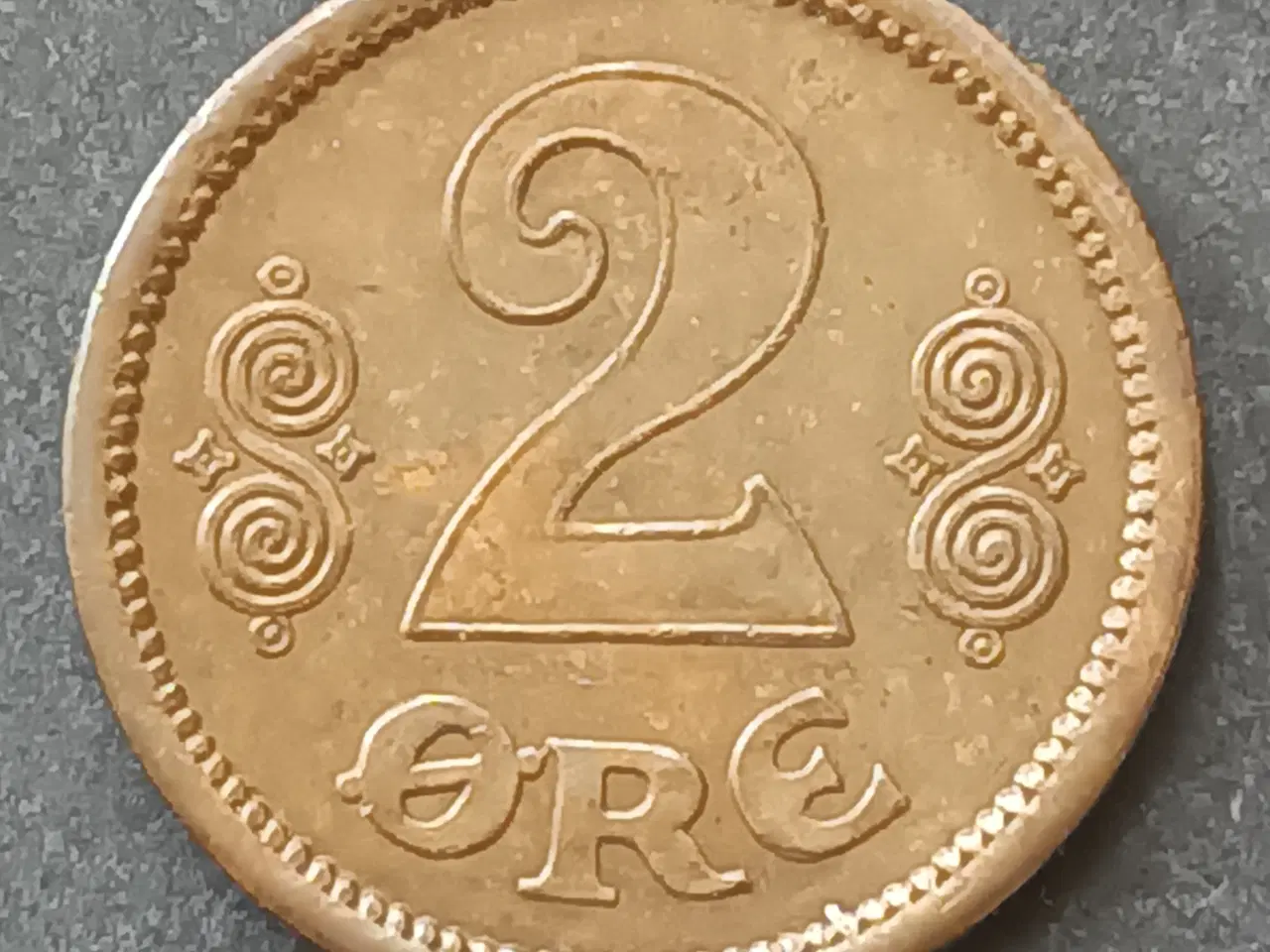 Billede 2 - 2 Øre 1913 i flot kvalitet.