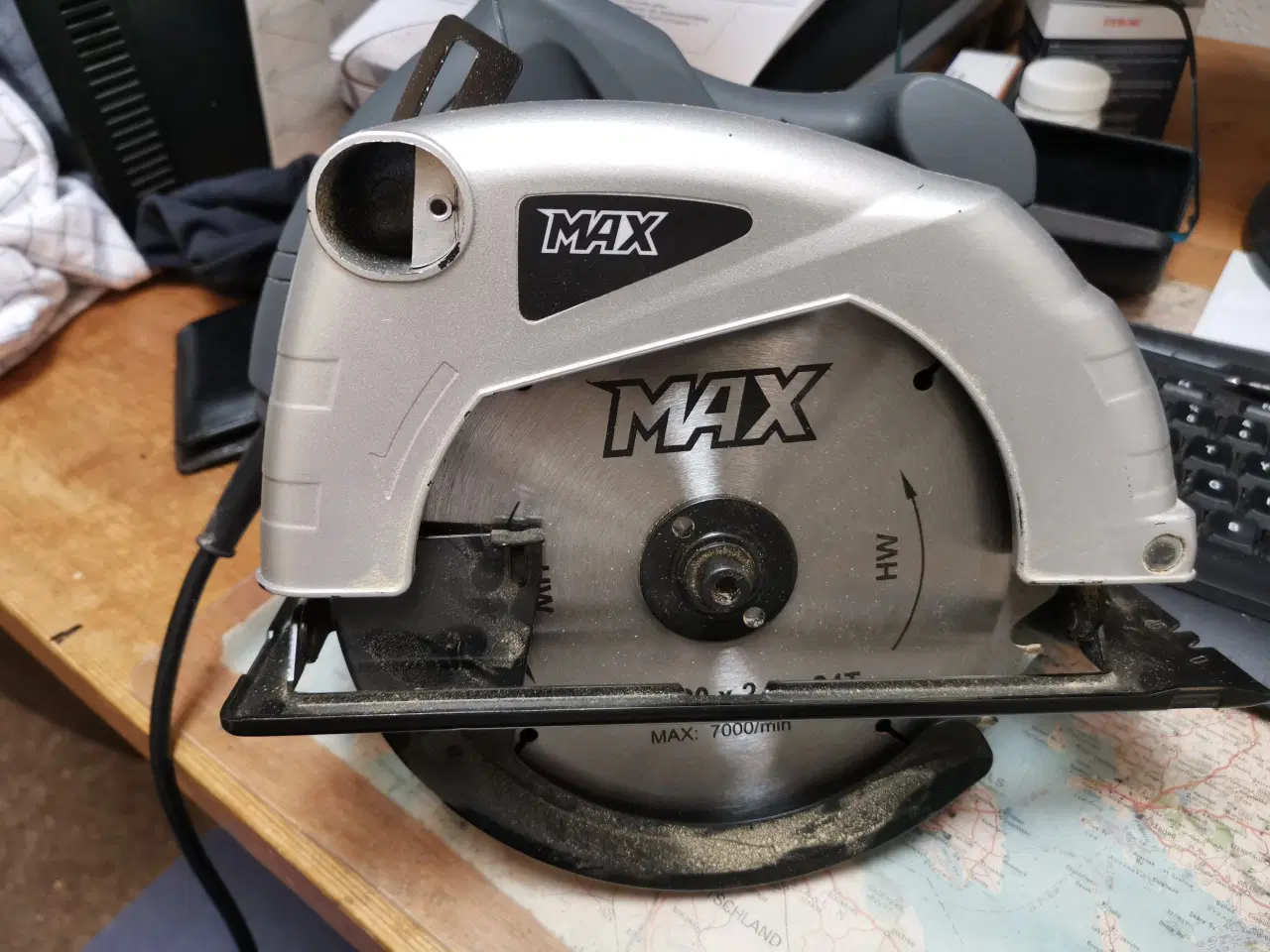 Billede 1 - MAX rundsav 1300 W. 4800 omdr/min 185 mm klinge