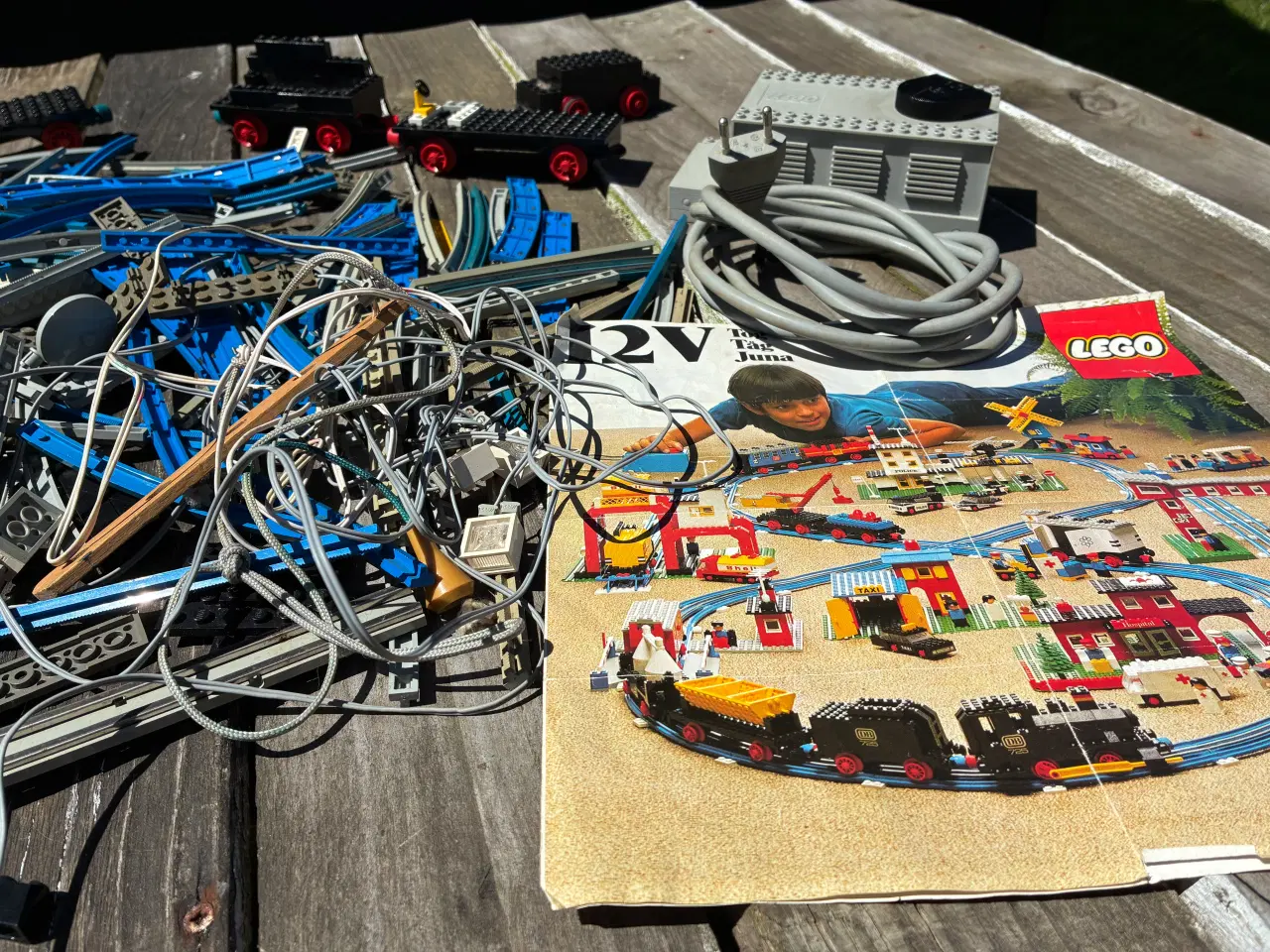 Billede 3 - Retro LEGO togbane 