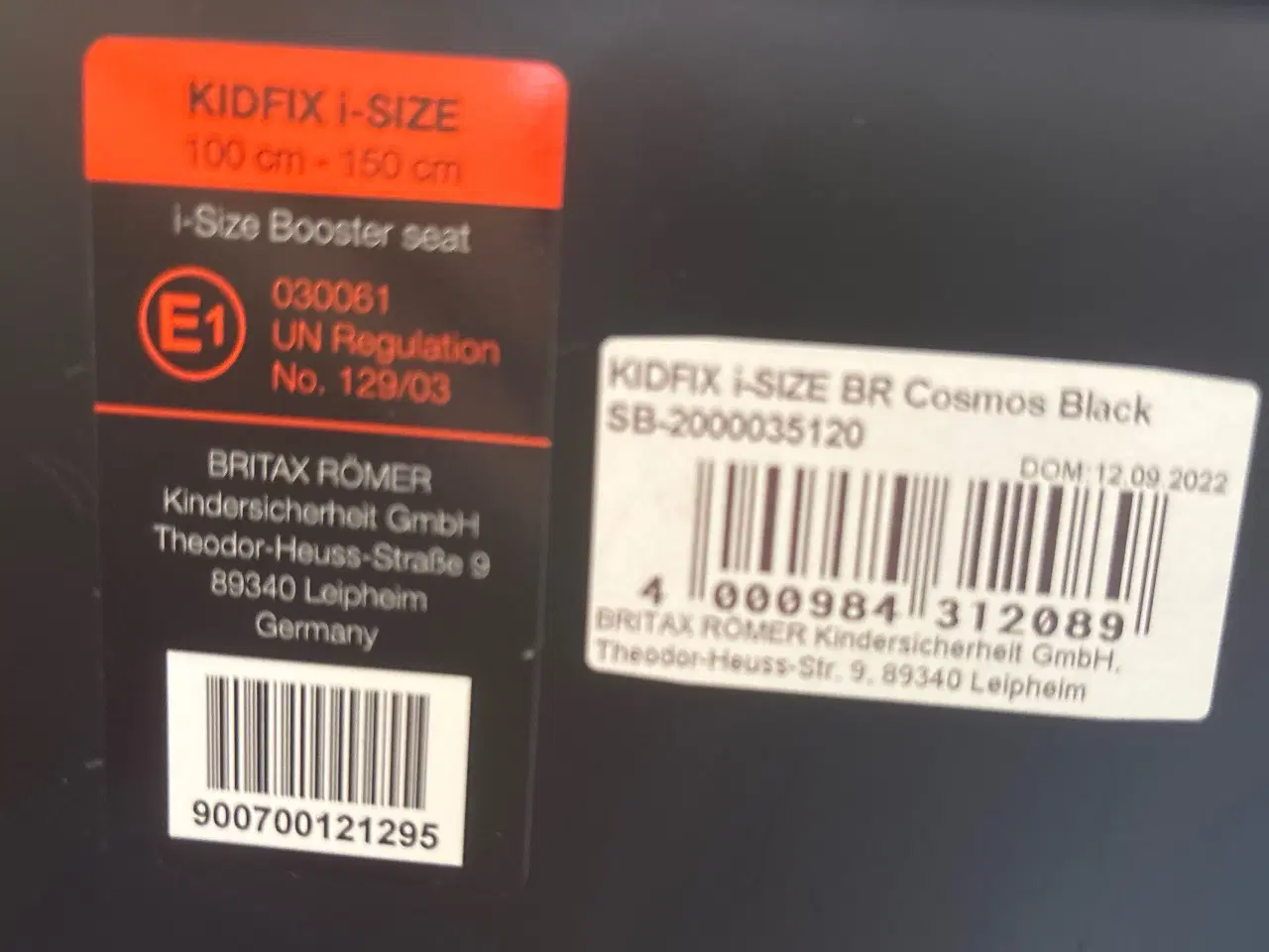 Billede 4 - Britax Römer Kidfix i-Size Autostol