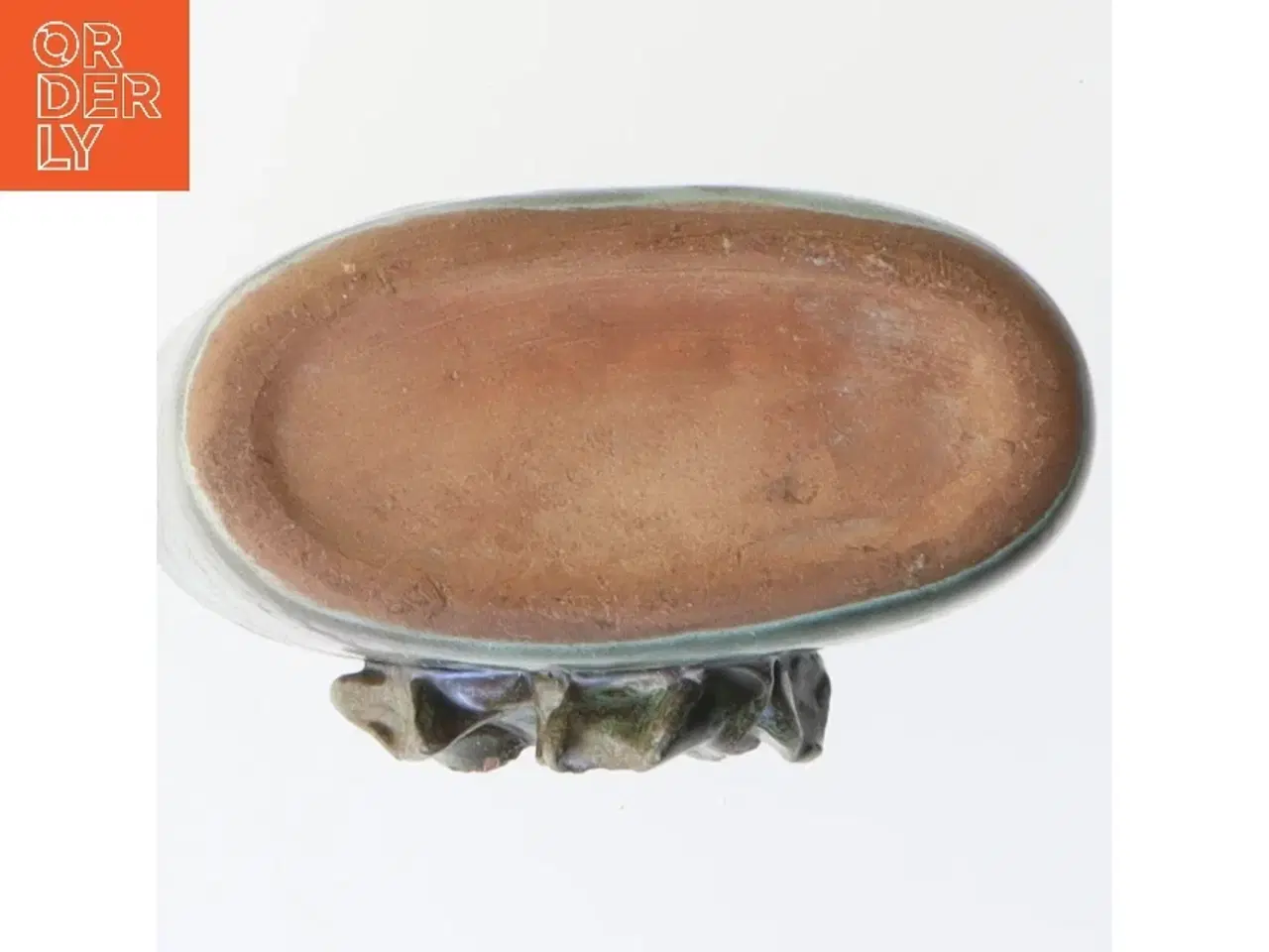 Billede 3 - Keramik krukke med dekorativt mønster (str. 7x6 cm)