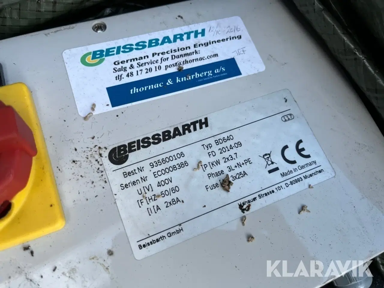 Billede 12 - Bremserullefelt Beissbarth BD640
