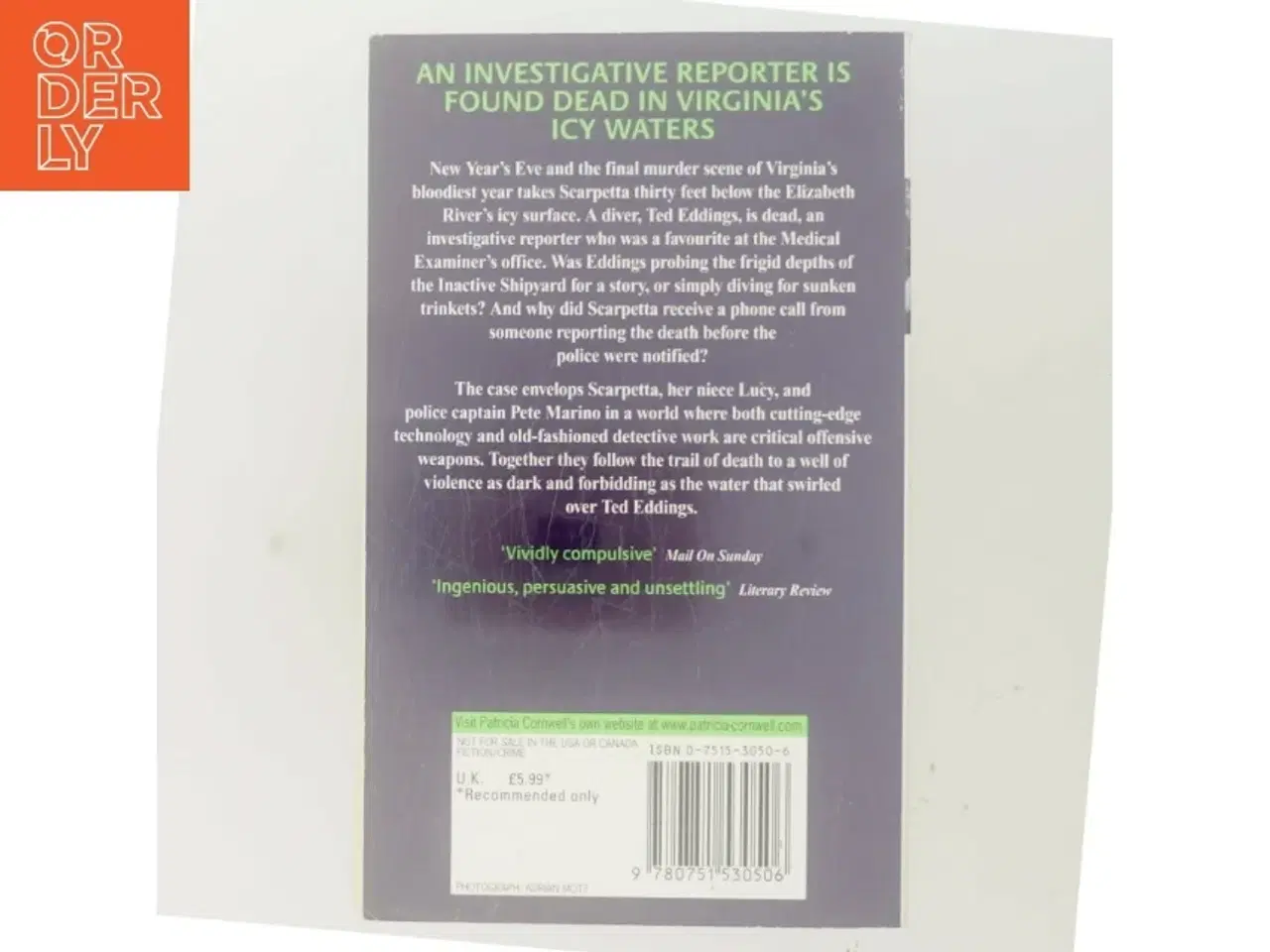 Billede 3 - Cause of death af Patricia D. Cornwell (Bog)