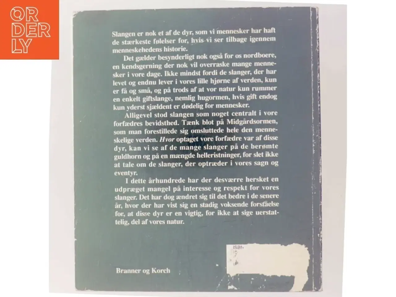 Billede 3 - Danske Slanger af Jørgen Liljensøe (Bog)
