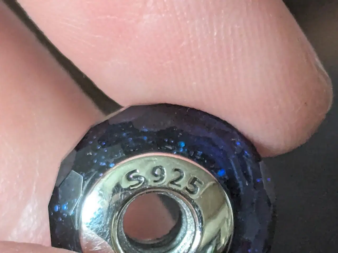 Billede 6 - Charm kugle. Sterling sølv hav kugle.