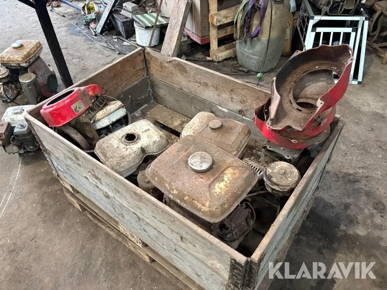 Billede 3 - Samlet lot med motorer Honda