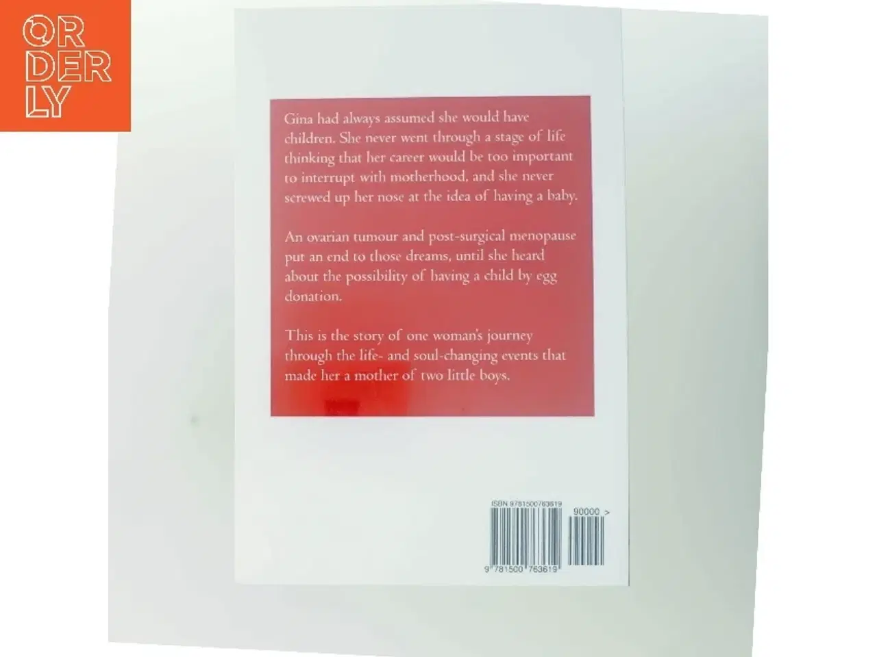 Billede 3 - Biografi, 'OUR BOYS: A tale of two egg-donor children'