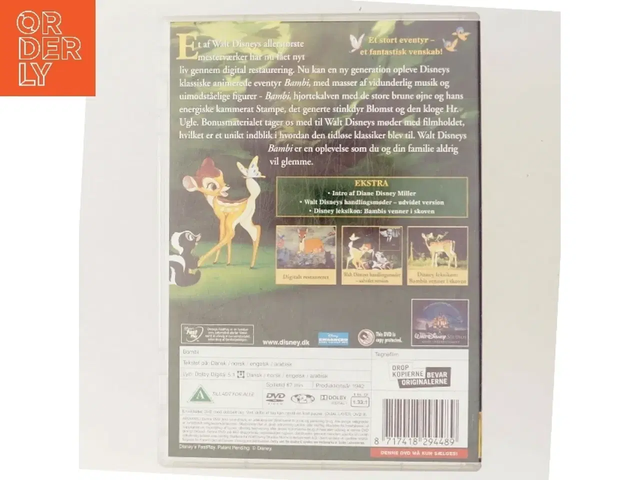 Billede 3 - Bambi (DVD)