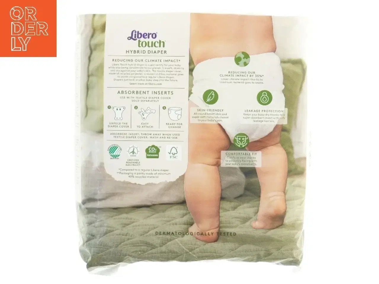 Billede 2 - Libero Touch Hybrid Bleindsatser fra Libero (str. 7-12 kg)