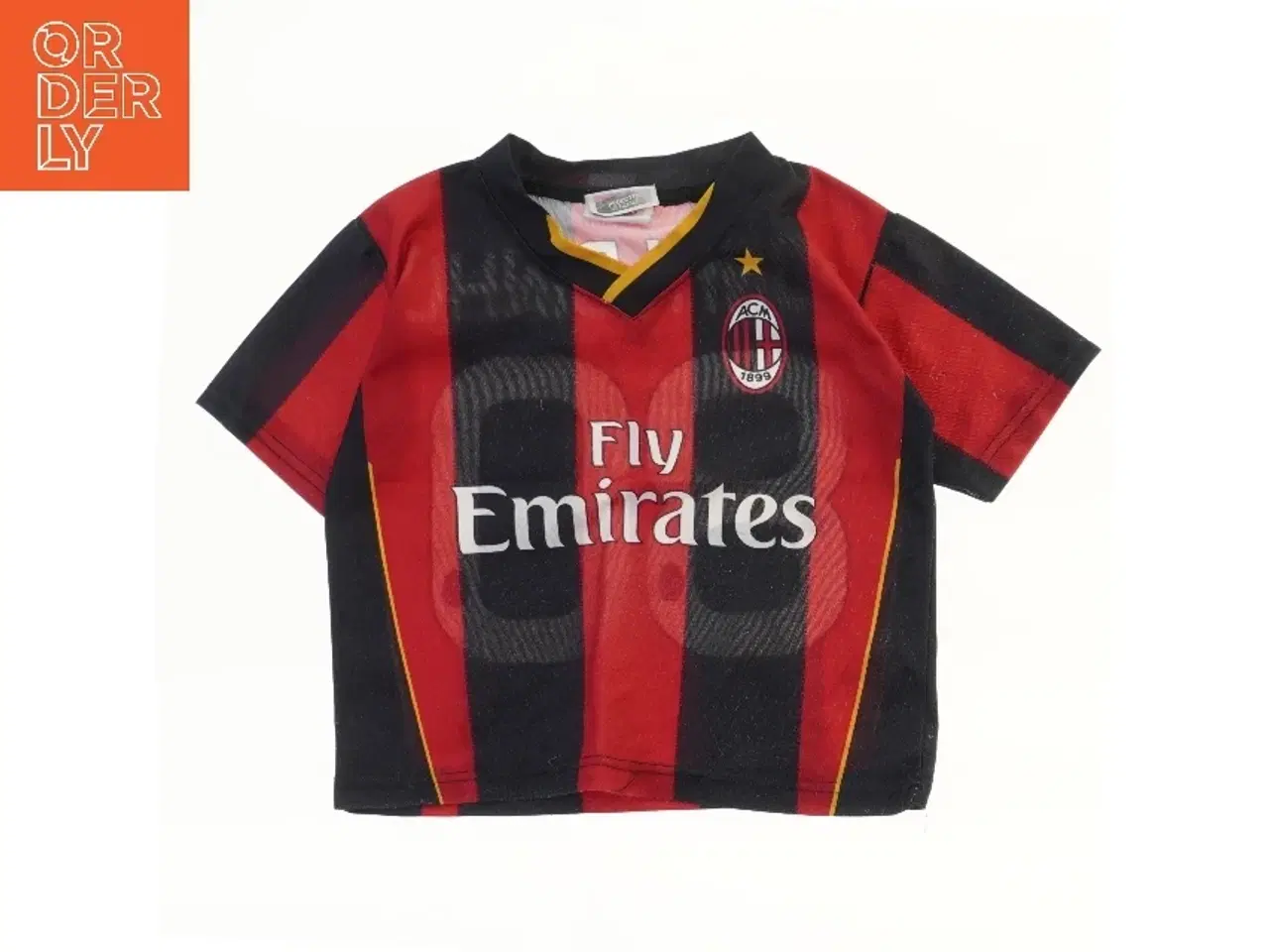 Billede 1 - AC Milan fodboldtrøje med Ronaldinho (str. 92)