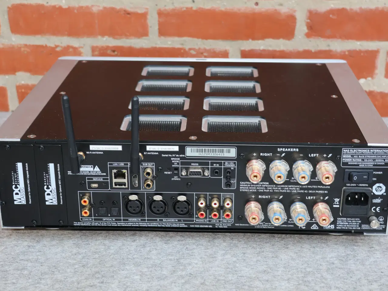 Billede 5 - NAD M33 BluOS Streaming full amplifier. u/fjernbet