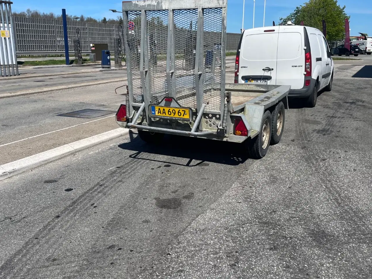 Billede 4 - Maskintrailer med rampe 2700 KG