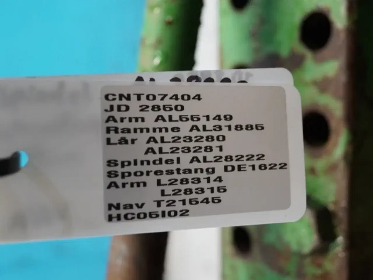 Billede 21 - John Deere 2850 Foraksel AL28222