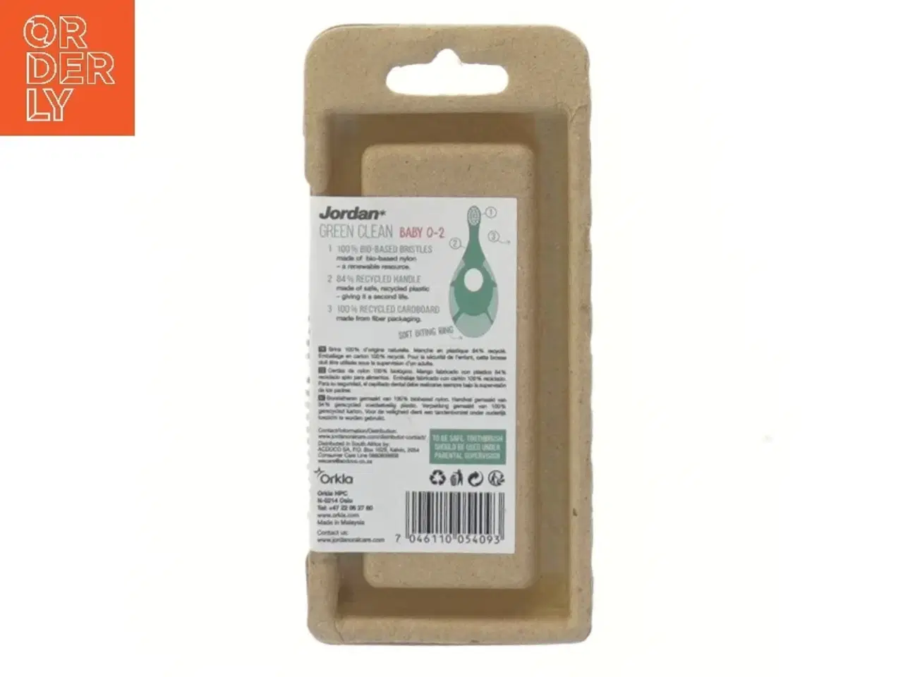 Billede 3 - Jordan Green Clean Baby tandbørste fra Jordan (str. 15x7 cm)