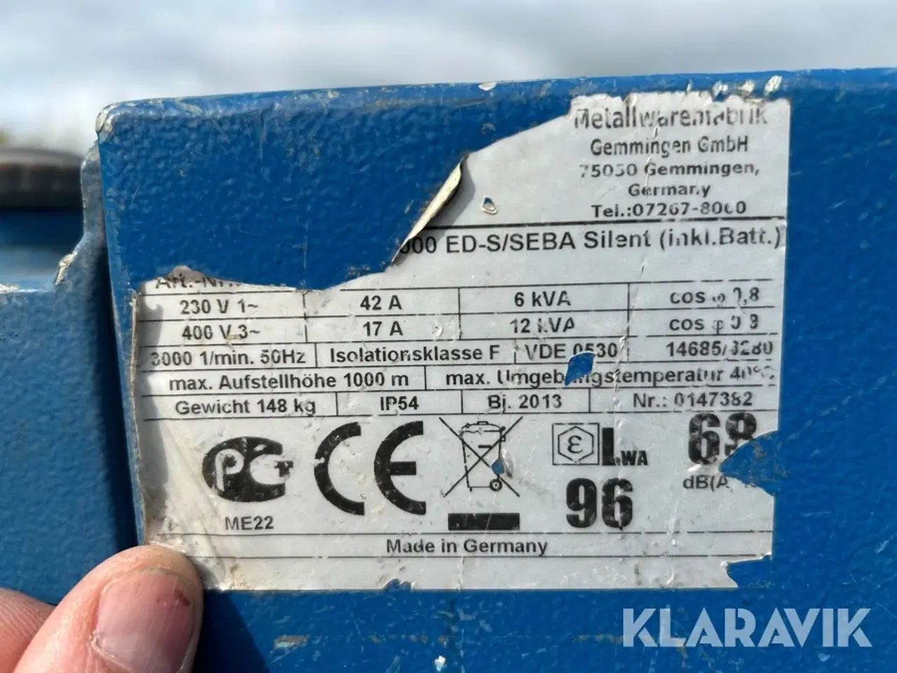 Billede 4 - Generator Geko 12000