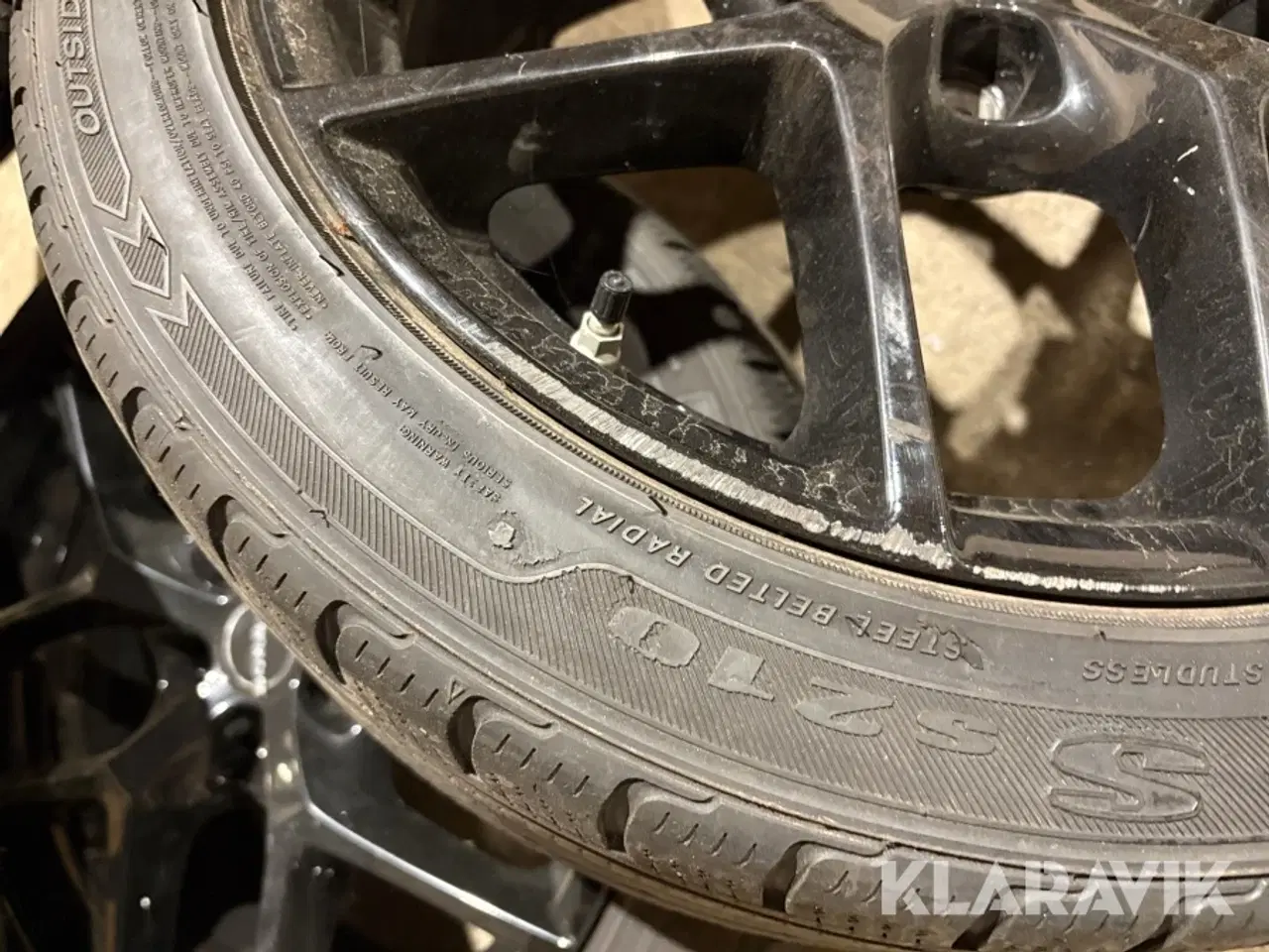 Billede 11 - Dæk med alufælge Tristar Ice-plus -4 stk