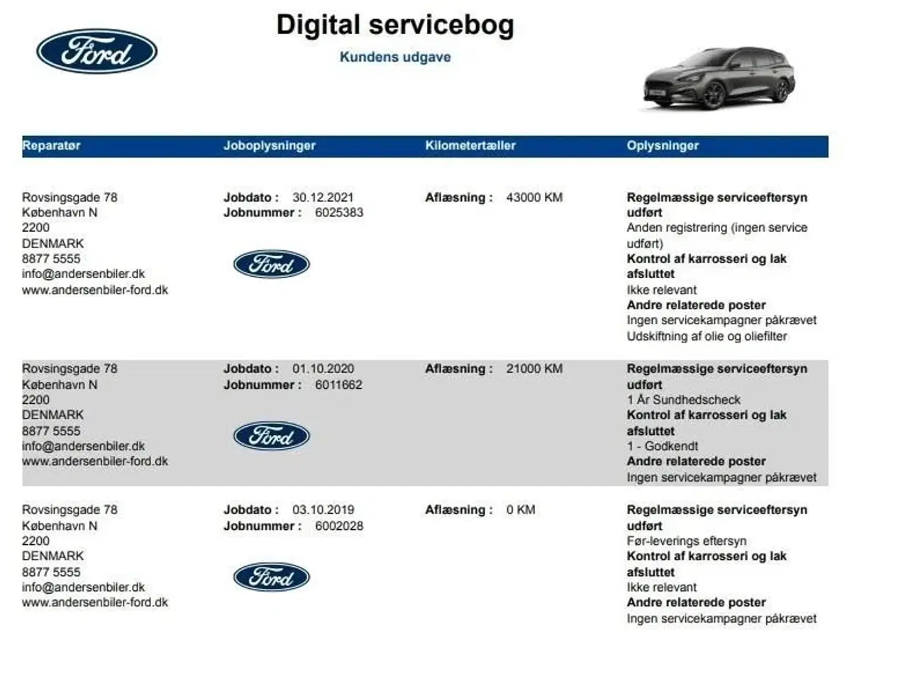 Billede 15 - Ford Focus 1,5 EcoBoost ST-Line 182HK Stc 8g Aut.