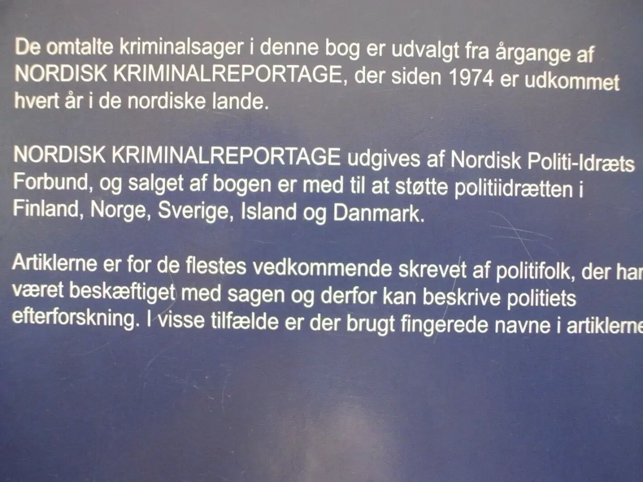 Billede 3 - danske kriminalsager 3 i perioden 2000-2004, emne: