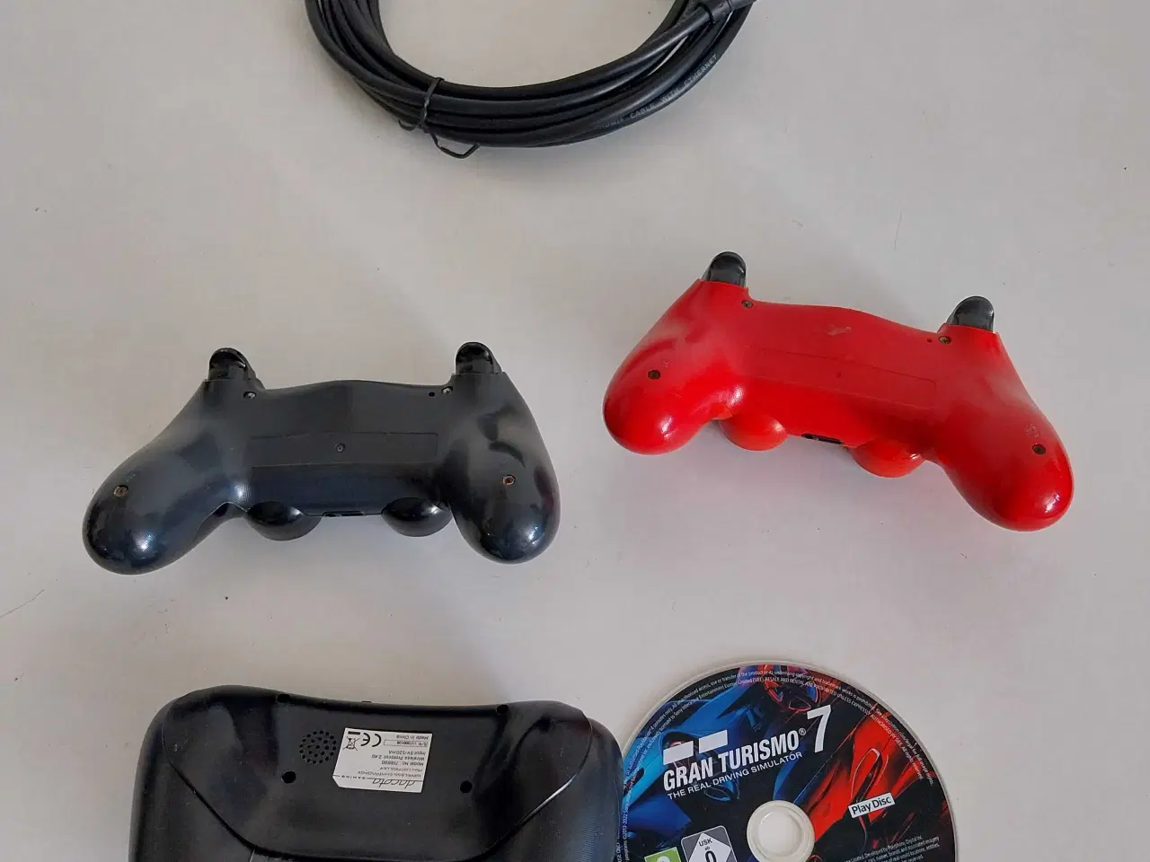 Billede 5 - Playstation controllere. Gran Turismo 7. Skærmkabe