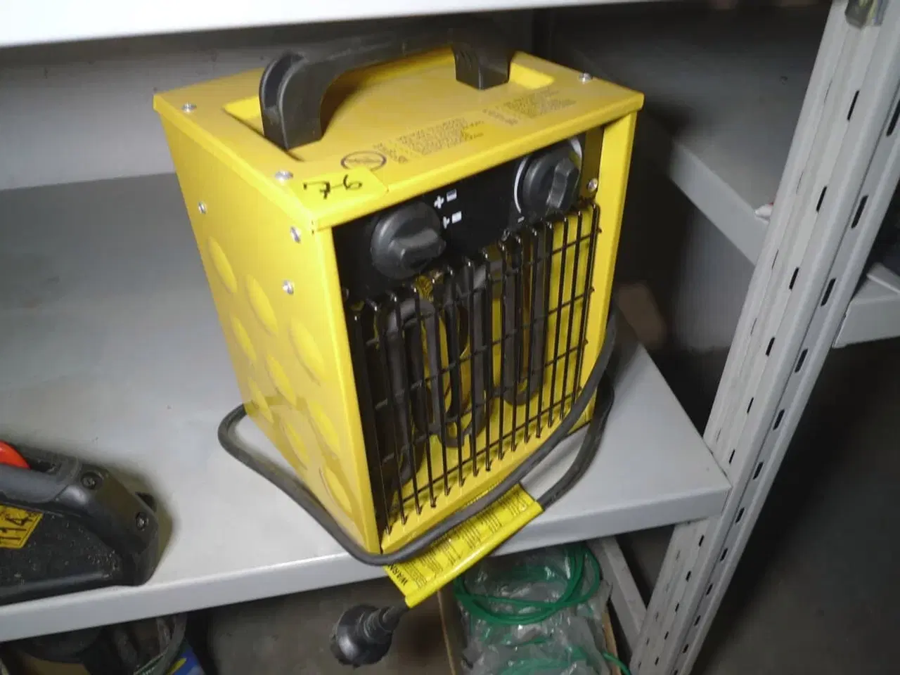 Billede 2 - Varmeblæser, NorWarm 1000/2000W m/termostat 230V