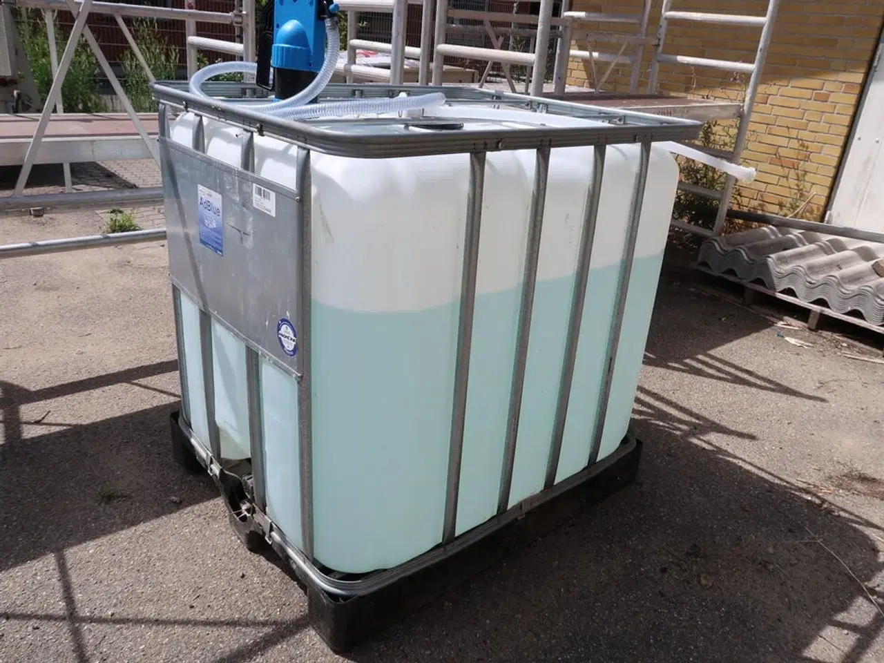 Billede 2 - Palletank med AdBlue ca. 750 liter