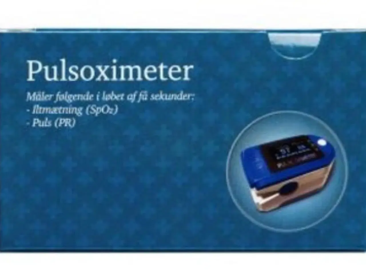 Billede 2 - Pulsoximeter CMS50D (kan måle dit blods iltmætning
