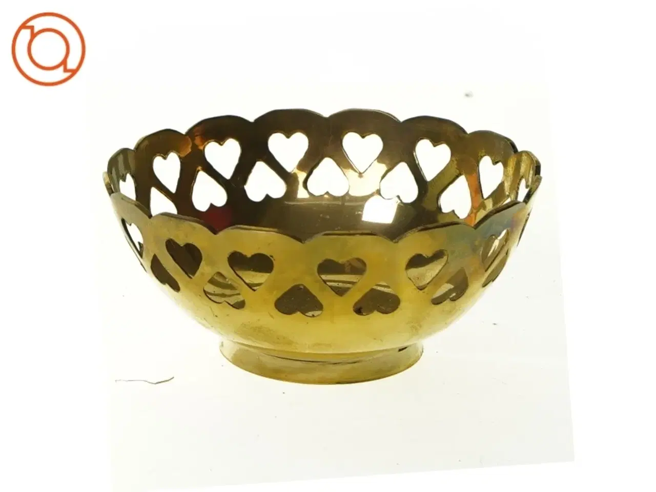Billede 1 - Metal skål (str. 13 x 5 cm)