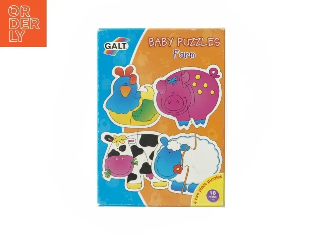Billede 1 - Baby puslespil, gård fra GALT