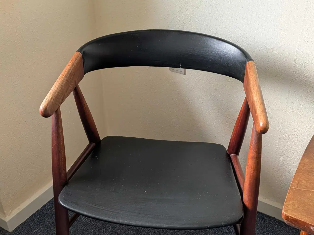 Billede 3 - Bord med stole i palisander