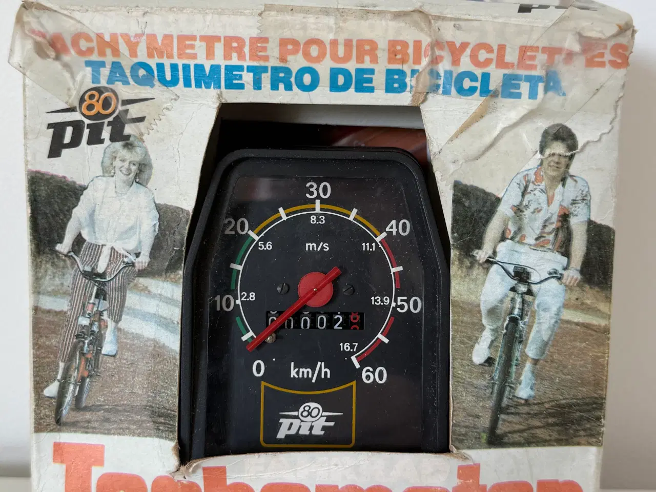 Billede 1 - Nyt komplet PIT 80 cykel/knallert spedometer.