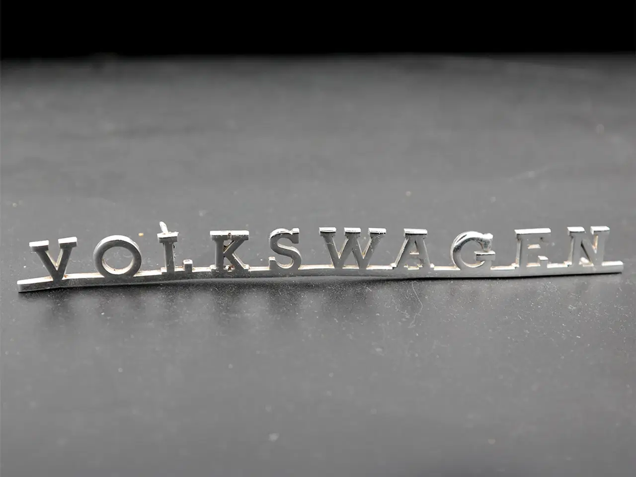 Billede 1 - Originalt Volkswagen navneskilt/emblem i poleret k