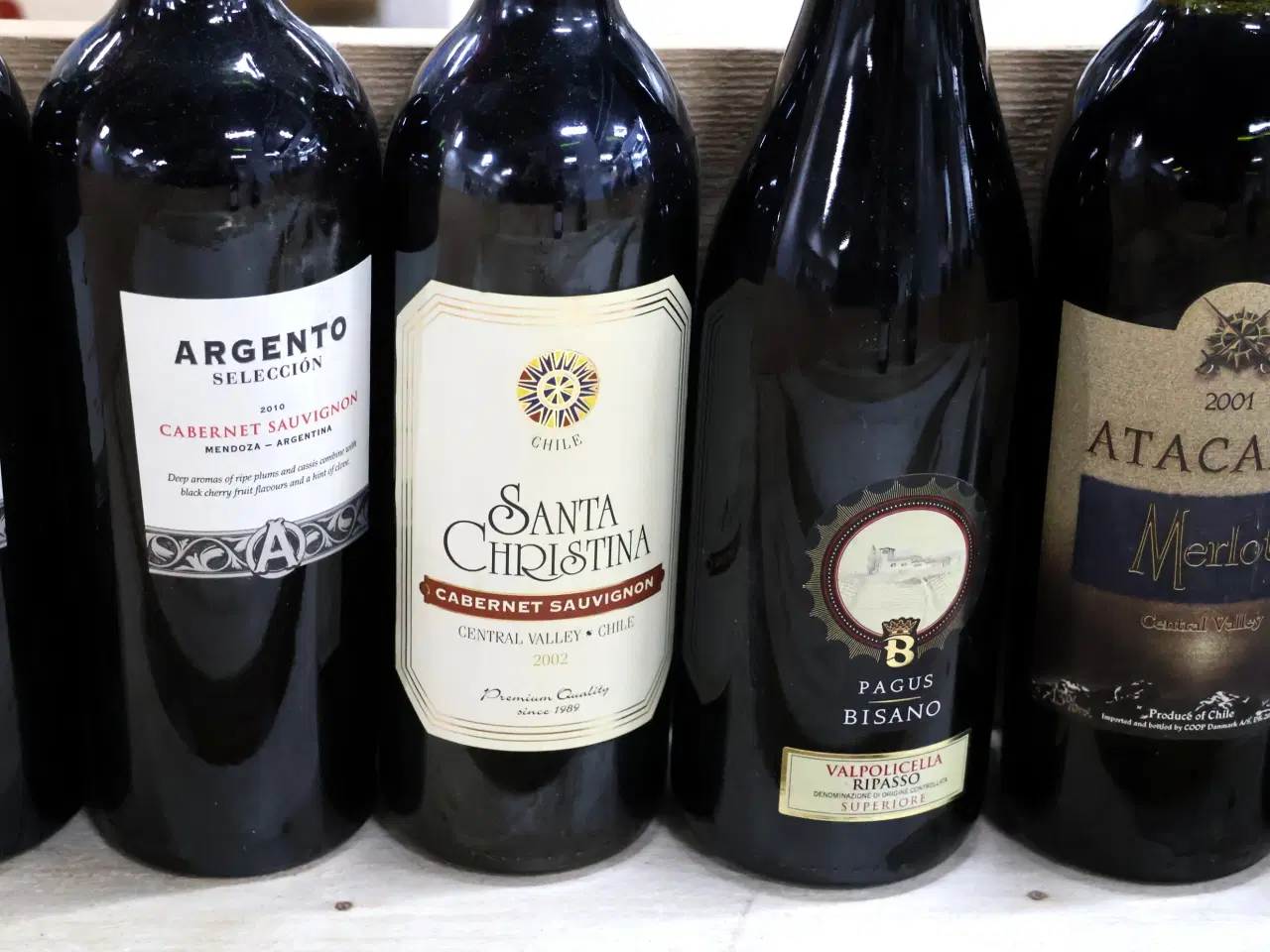 Billede 3 - 68 Flasker div vine.