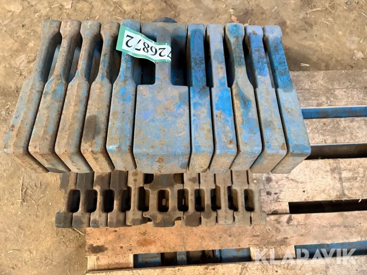 Billede 8 - Justerbar vægtklods - 600 kg i alt