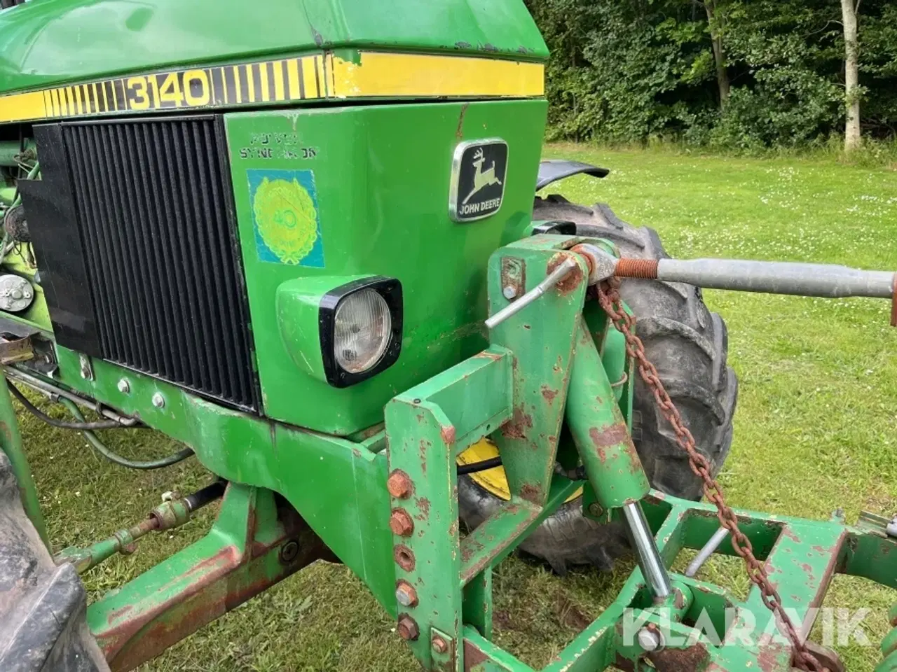 Billede 11 - Traktor John Deere 3140