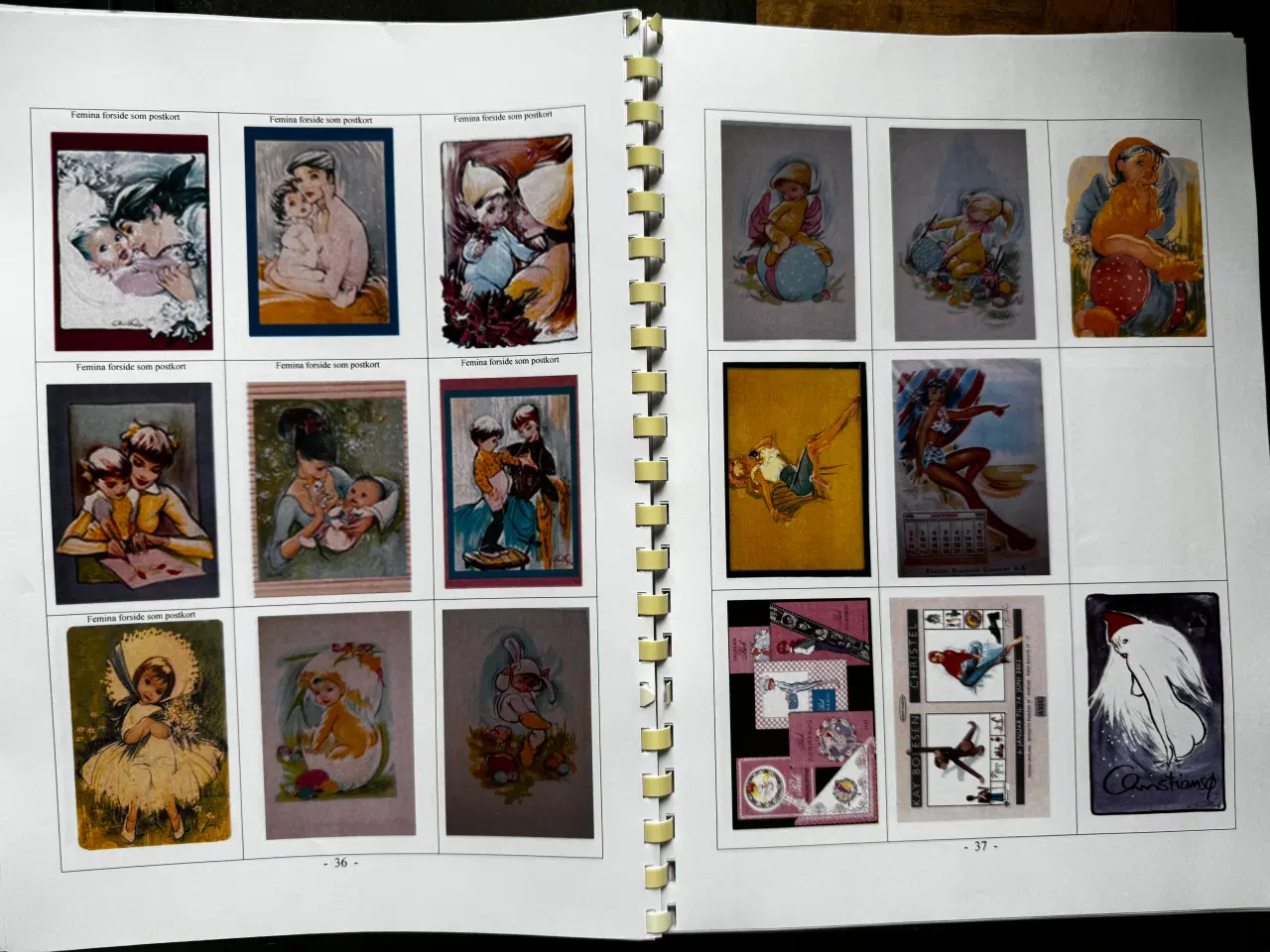Billede 5 - CHRISTEL MAROTT's Pin-up, Nisser, Postkort, Engle