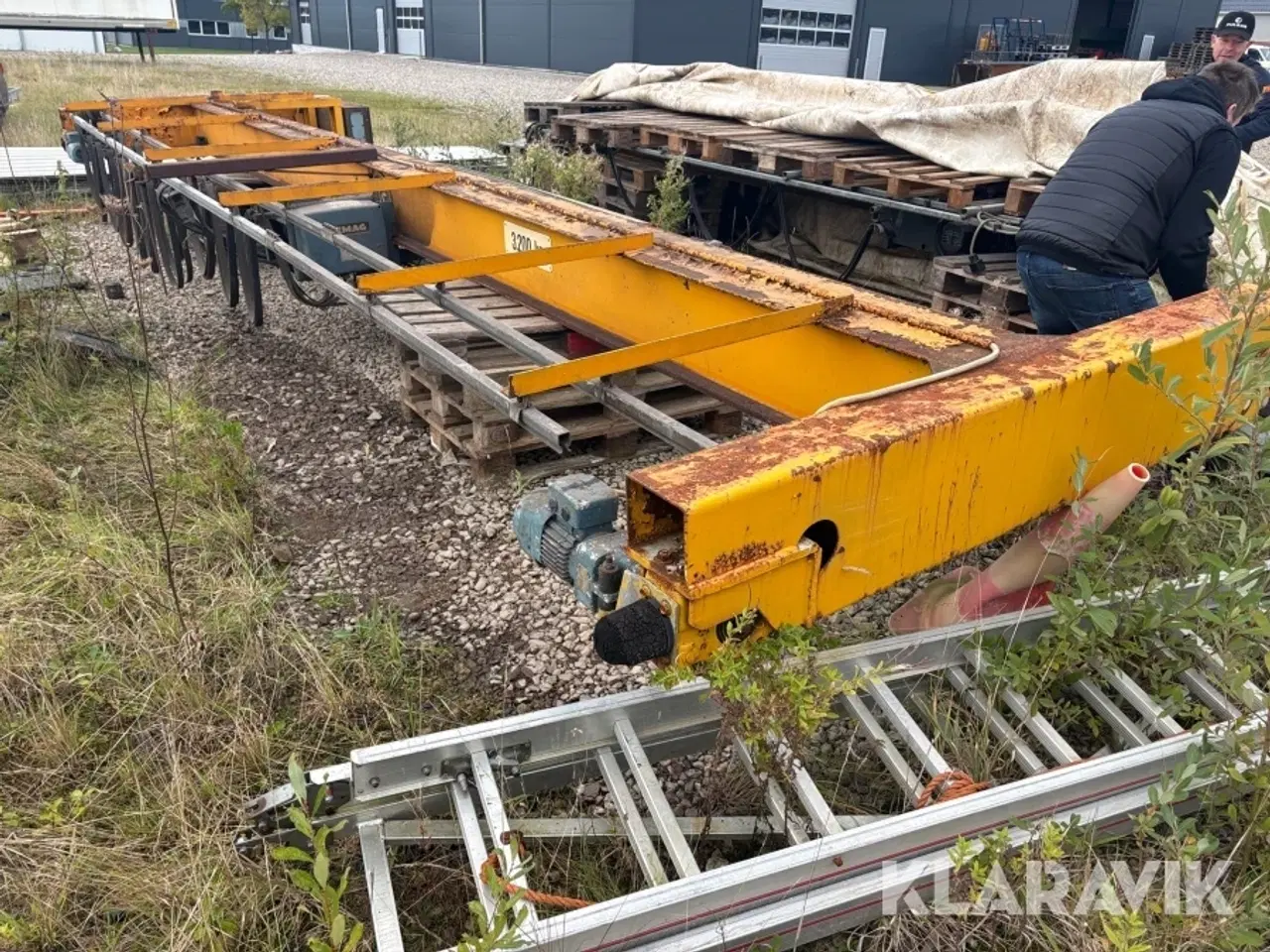 Billede 4 - Traværs kran - 3’200 kg.